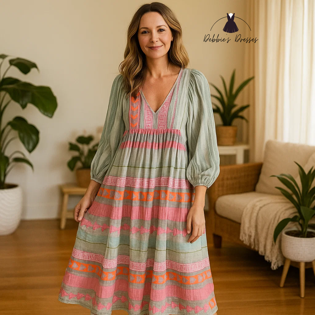 Sabrina - Comfortable Boho Dress